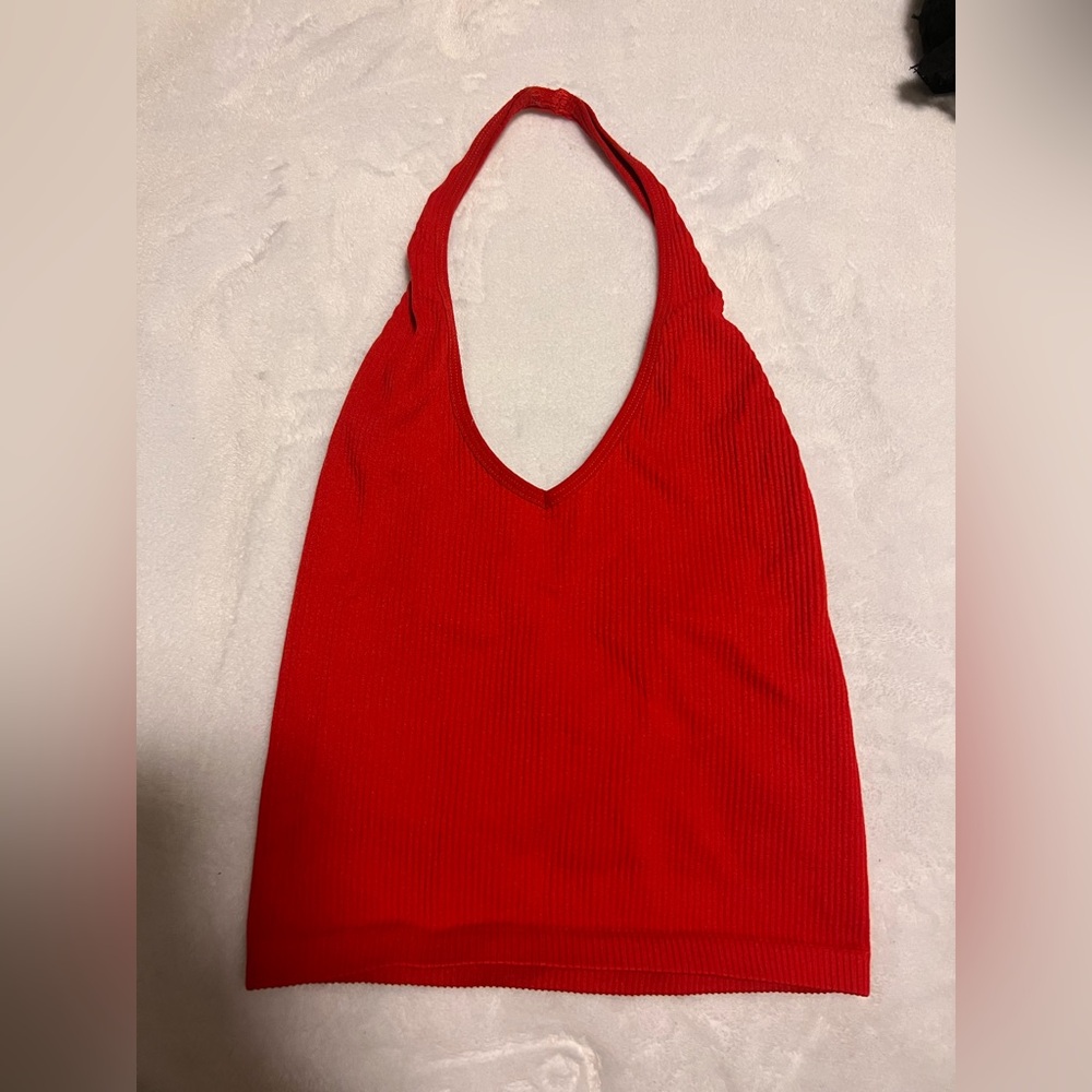 Urban Outfitters Red Halter Top